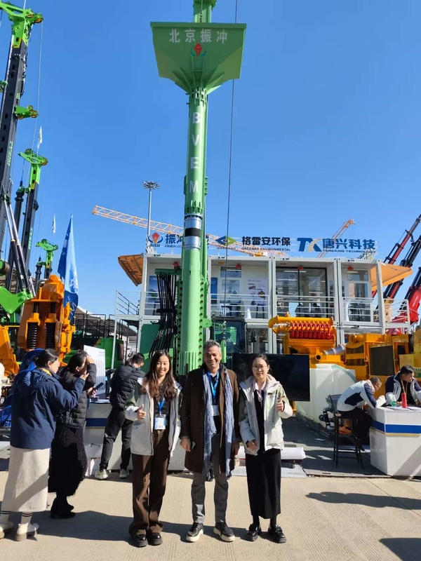 176kW パワーパック 水力バイブロフロット 液化抵抗のために土壌層周波数に適応