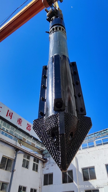 208 Lpm オイルレベル ハイドロリックビブロフロート 調整可能な振動周波数 基礎処理の改善