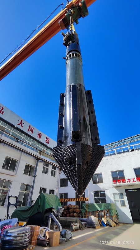 BVEM 214kN 遠心力 水力振動浮気油 土壌圧縮のために振動周波数調整