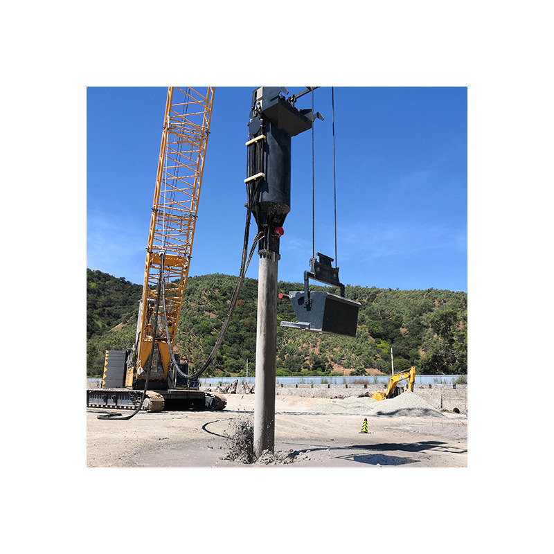 300バール圧力、長さ2963mmのスチールバイブロフロート設備による地盤改良の強化