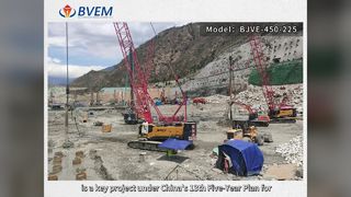 土壌圧縮のための強力なバイブロフロート